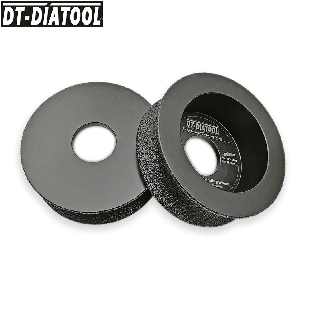 

Free Shipping 1PC Bore 22.23mm Dia 3inch/75mm Dry Vacuum Brazed Diamond Grinding Wheel Half-Round Edge Profile Grinding Disc