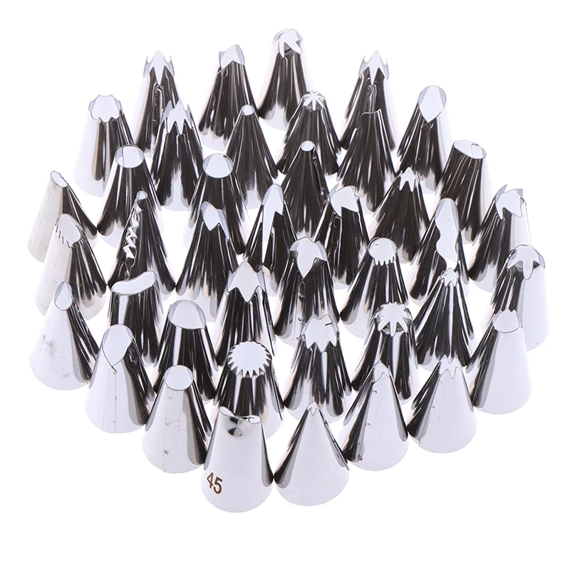 

Насадки для крема, из нержавеющей стали, 8/16/24 шт.