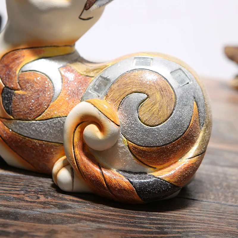 Европейский персидский кот креативная живопись поделки из смолы Креативные