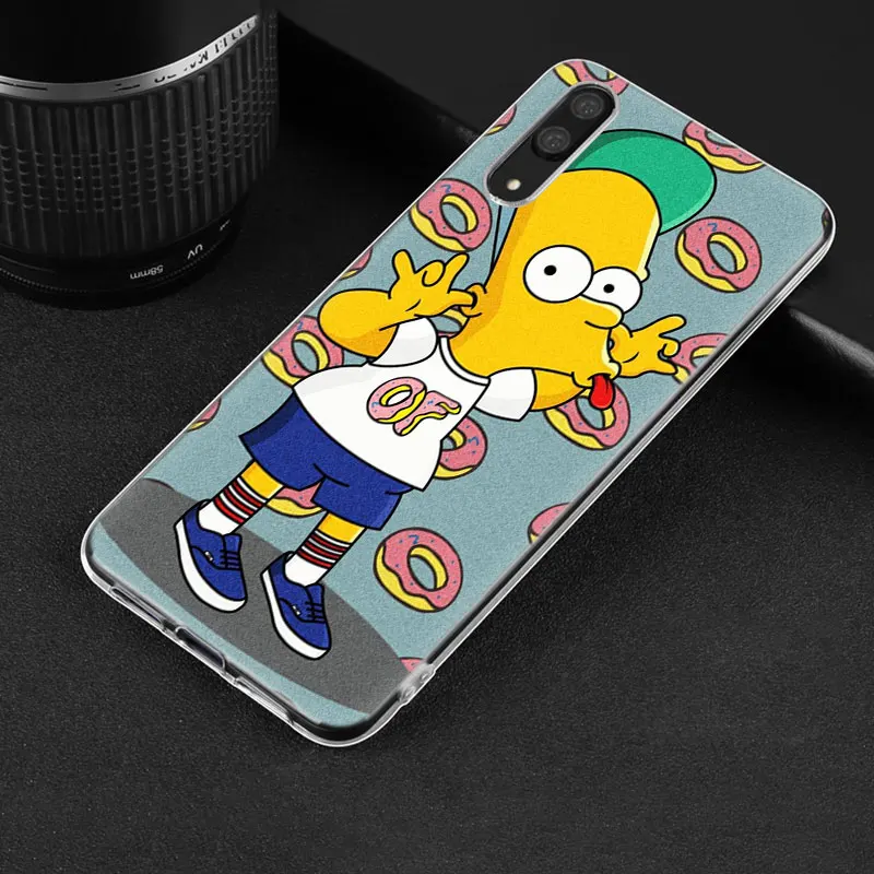011 Забавный Симпсон Мягкий силиконовый чехол для телефона huawei P30 P20 Pro P10 P9 P8 Lite P Smart Z Plus NOVA 3 3i 5i 5 5Pro чехол - Цвет: 011