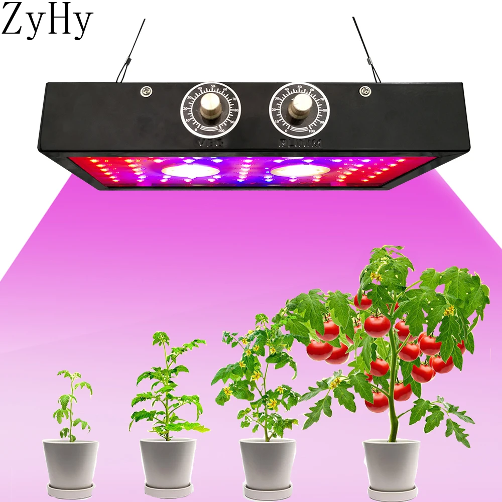 LED Grow Light 1500W 1000W Dimmable Full Spectrum Phyto Lamp For Indoor Greenhouse VEG Bloob Flower Seedling Plant Growth Light