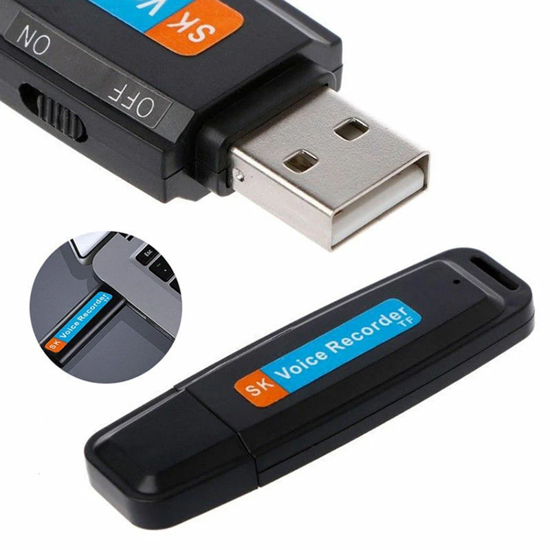 VIDIOCE портативный u диск цифровой Аудио Диктофон зарядное устройство USB флеш