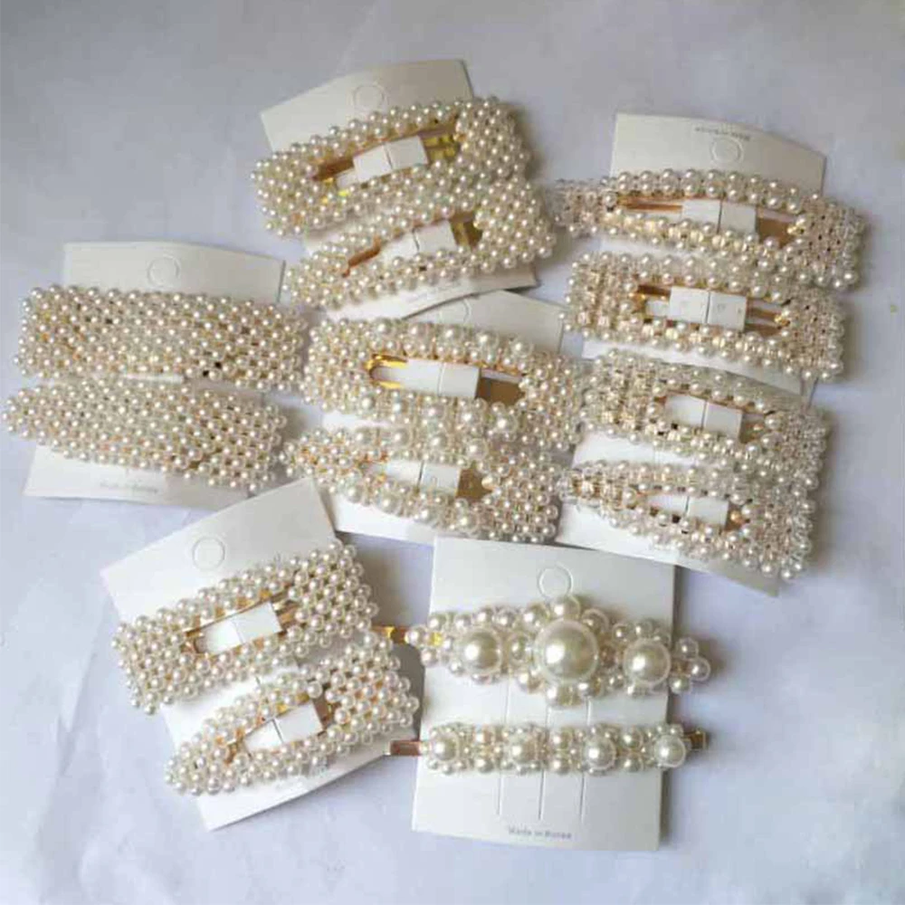 1 комплект модных однотонных заколок для волос женская шпилька модные заколки