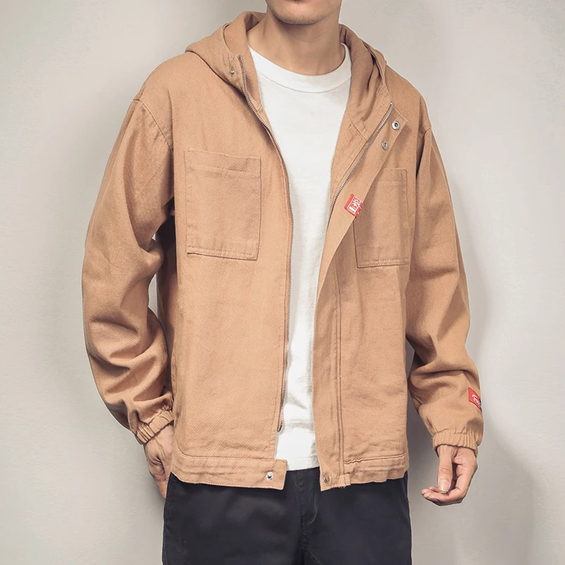 

2019 winter new coat denim jacket fashion men