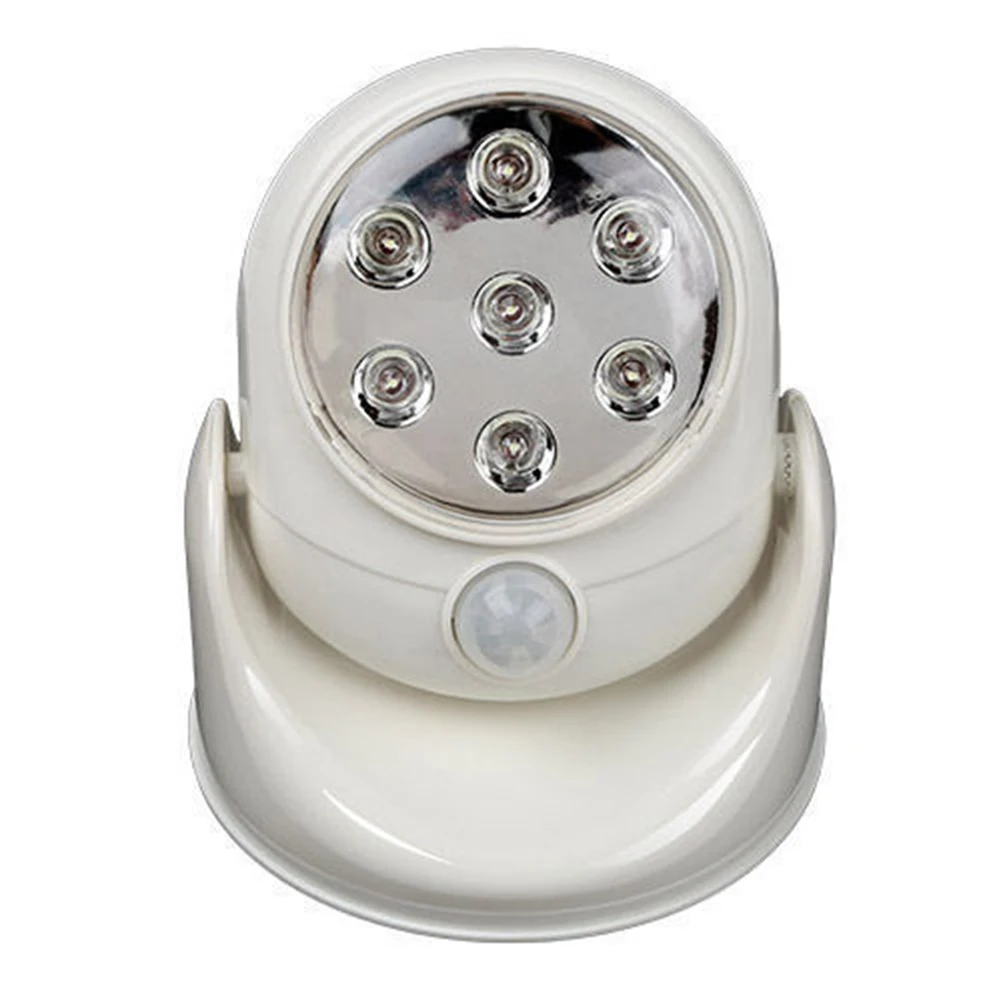 

JOYLIVE Indoor Outdoor 360 Degree Rotation LED Night Lights Motion Induction Lamp Sensor Patio Lamp