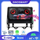 SINOSMART GPS навигационный плеер радио для Mazda 6 2002-2008 поддержка BOSE Soundsport Free Audio 8 Core DSP 48 EQ QLED экран