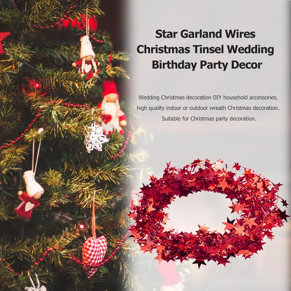 Искусственный 7 5 м цельный цвет ротанга Звезда гирлянда провода Рождество