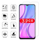 3 шт. закаленное стекло для xiaomi redmi 9C 9A note 9 9S pro max Защитная пленка для экрана телефона на стекло смартфона