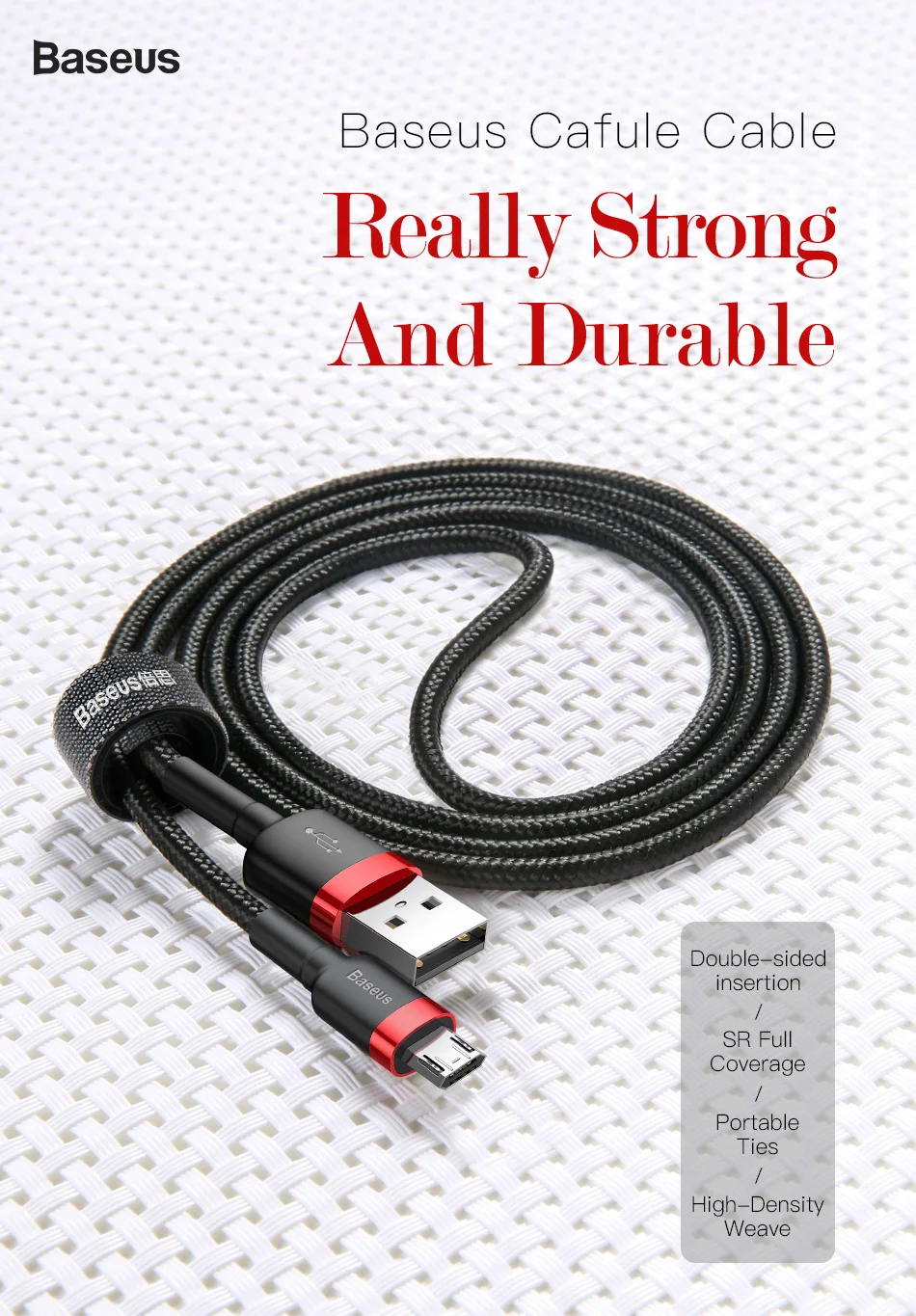 Baseus Micro USB кабель 2.4A Быстрая зарядка для samsung J7 Redmi Note 5 Pro Android мобильный телефон USB Micro кабель зарядное устройство Шнур для передачи данных