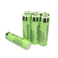 masterfire 10pcslot genuine 18650 ncr18650be 3200mah 3 7v rechargeable lithium battery e cigs batteries cell for panasonic