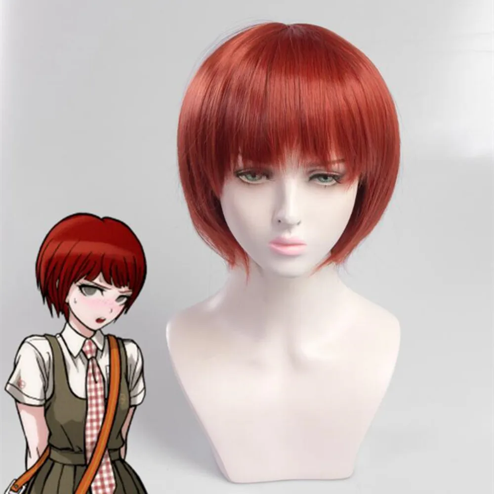 Костюм для косплея Махиру из аниме данганронпа школьная форма с париком девочек