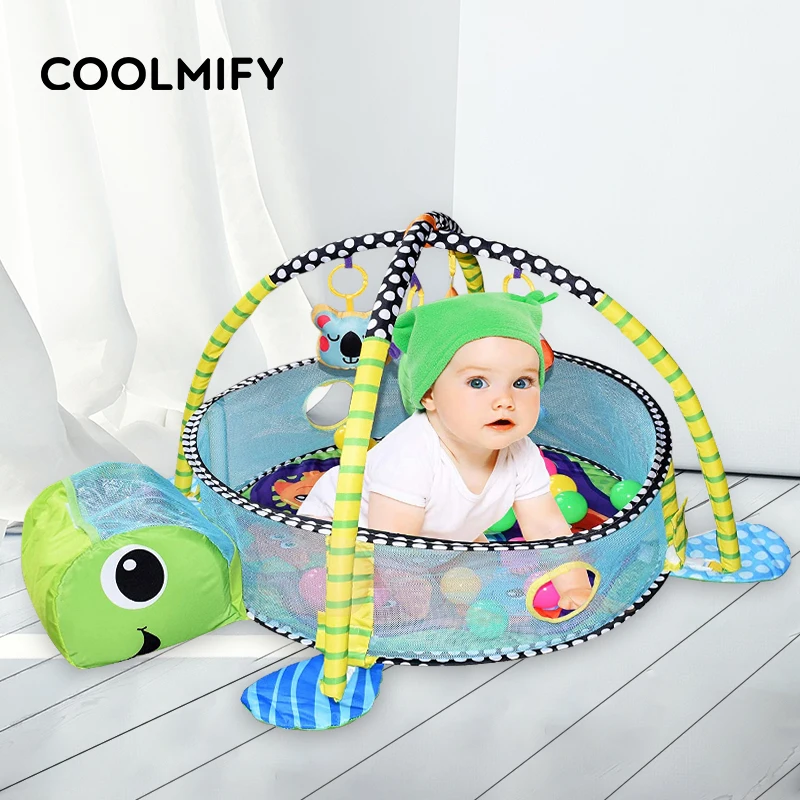 3 в 1 детский игровой коврик для игры тренажерный зал развивающие игрушки пазл