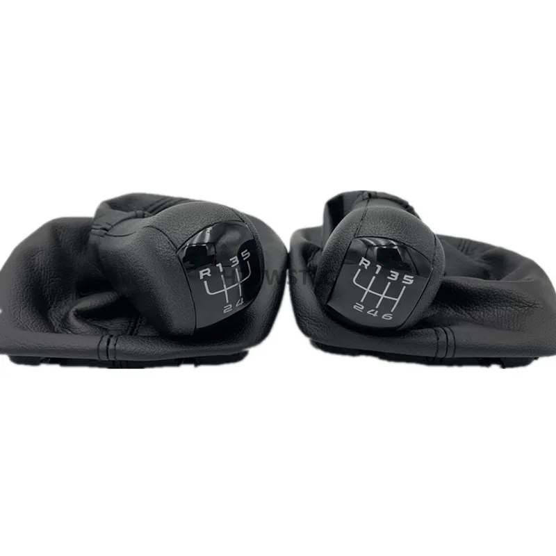 

Чехол на багажник для Skoda Octavia 2 A5 2004-2010 5 6 скоростей, рукоятка для рычага переключения передач ручка, черный чехол