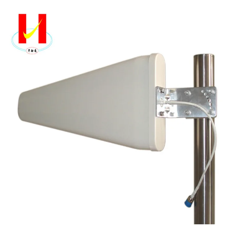 

698-2700 MHz high gain 10dbi small log period Yagi antenna white PVC directional antenna