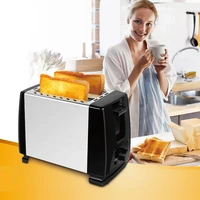 750w automatic household toast sandwich maker stainless steel baking breakfast machine 2 slices slots kitchen toasters machine