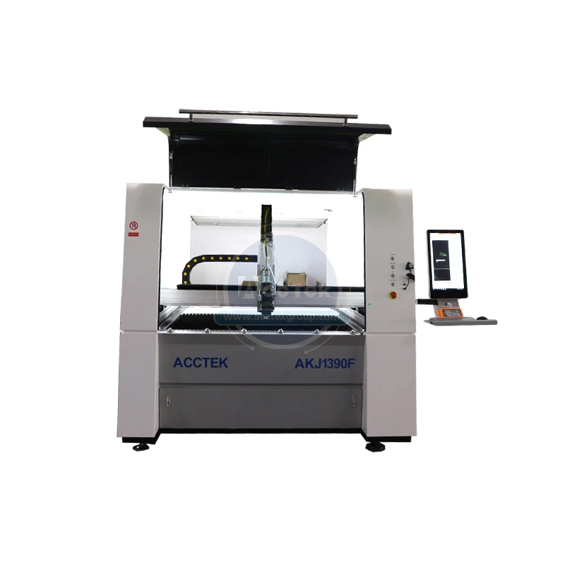 Машина для лазерной резки металла с защитным покрытием и настольным Волоконным