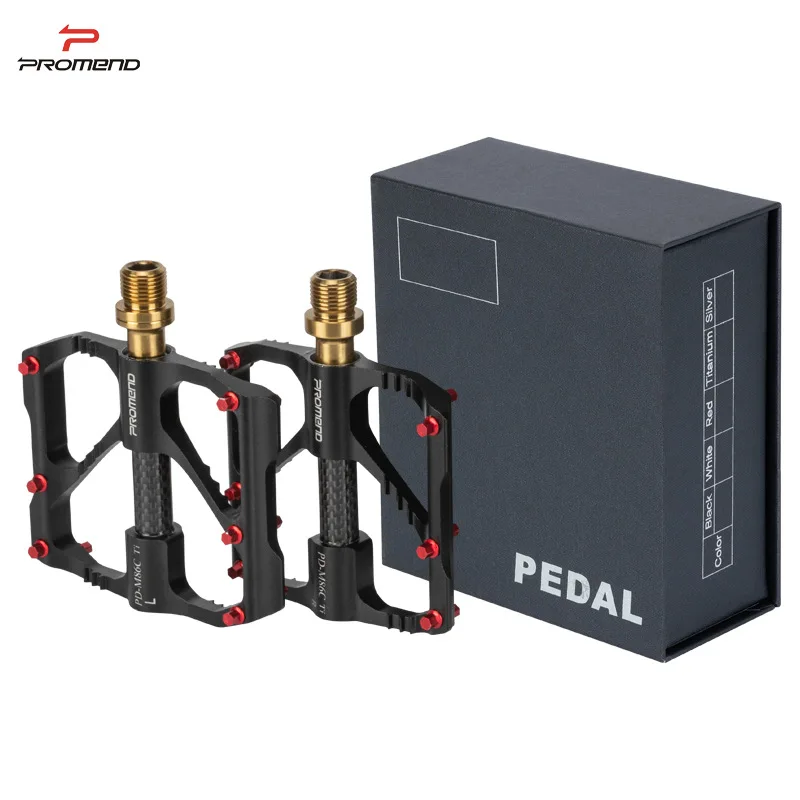 Педали для горного велосипеда 3 дюйма ультралегкие титановые подшипники из