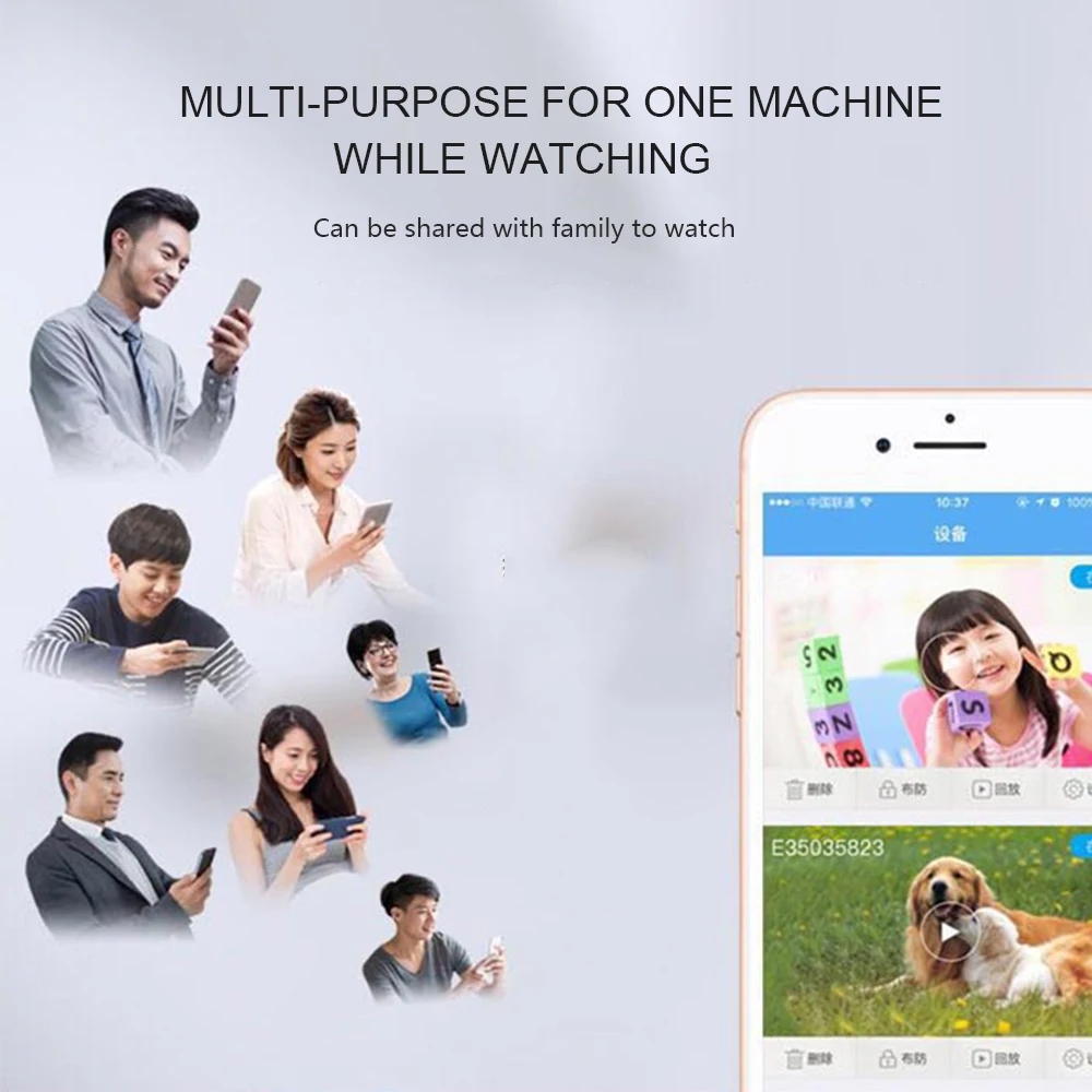 Беспроводная мини ip-камера открытая ночная версия HD камера видеокамера диктофон