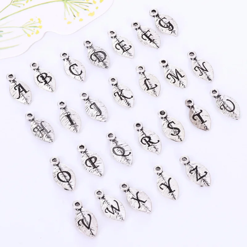 (26 шт.) искусственные Подвески с буквами алфавита подвески надписью Капитал