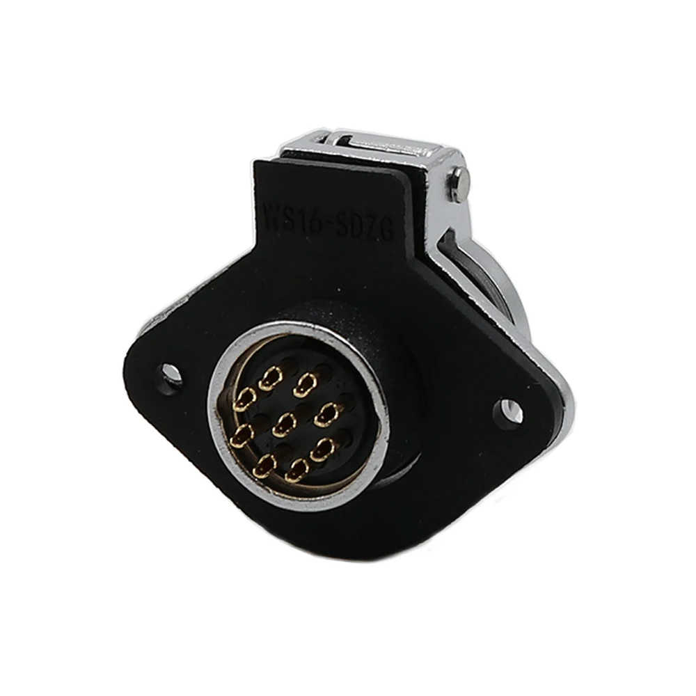 WEIPU WS16 TQ + ZG 5A 10A промышленный M16 водонепроницаемый разъем 2 3 4 5 7 9 10 контактов