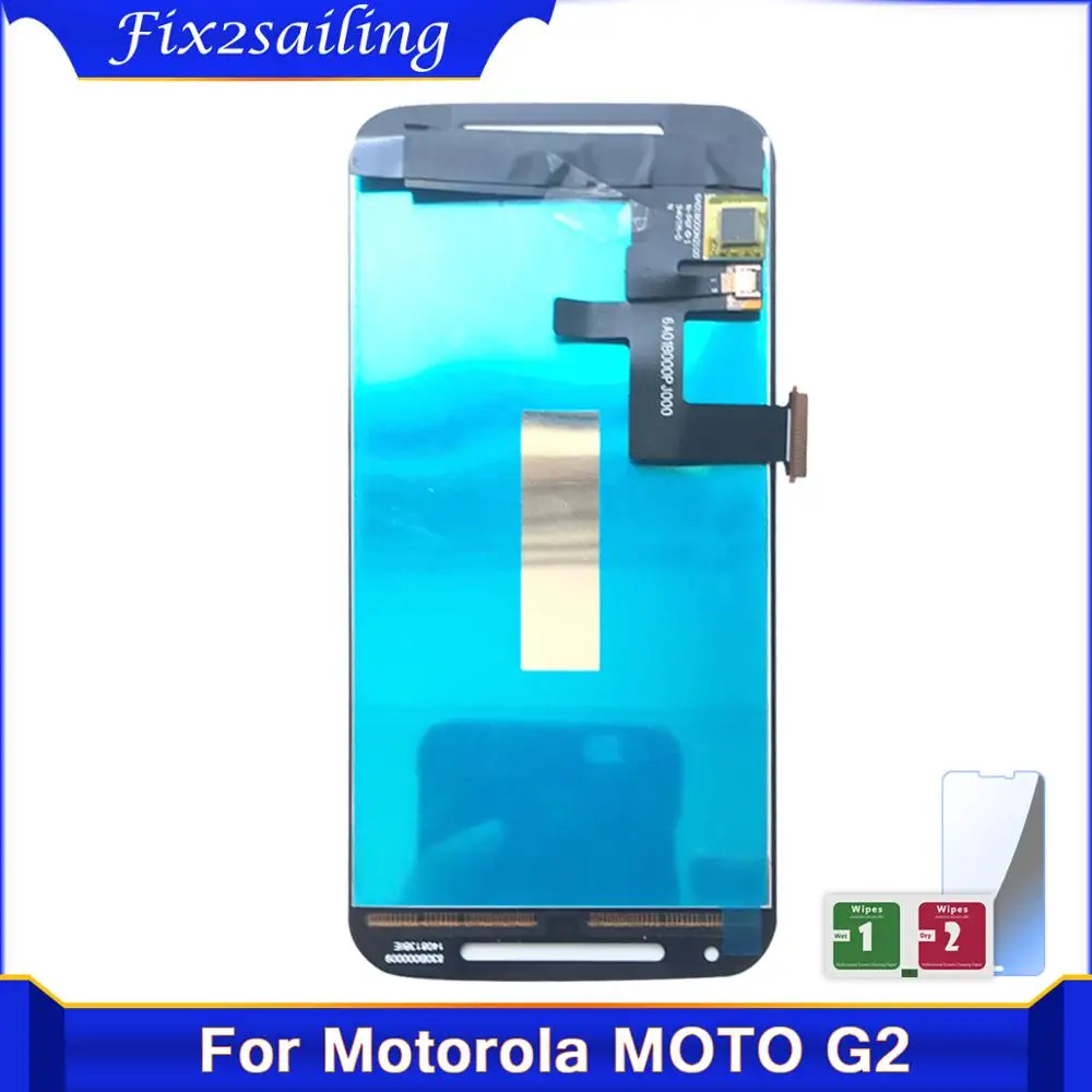 ЖК дисплей для Motorola MOTO G2 XT1063 XT1064 XT1068 XT1069 сенсорный экран дигитайзер запасные