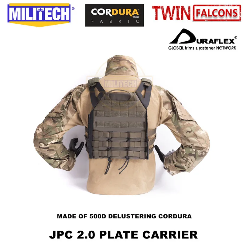 MILITECH TW TWINFALCONS JPC 2,0 несущий тактический жилет из DELUSTERING CORDURA MIL SPEC несущий жилет CRYE CP жилет