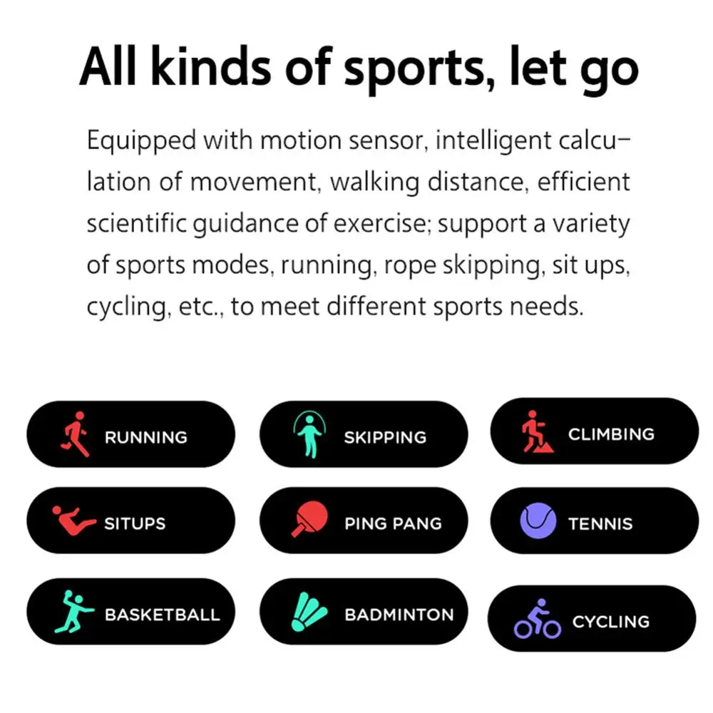 Touch Screen Smart Watch Outdoor Sport Bracelet Call Message Reminder Music Control Handsfree for Men Women | Электроника