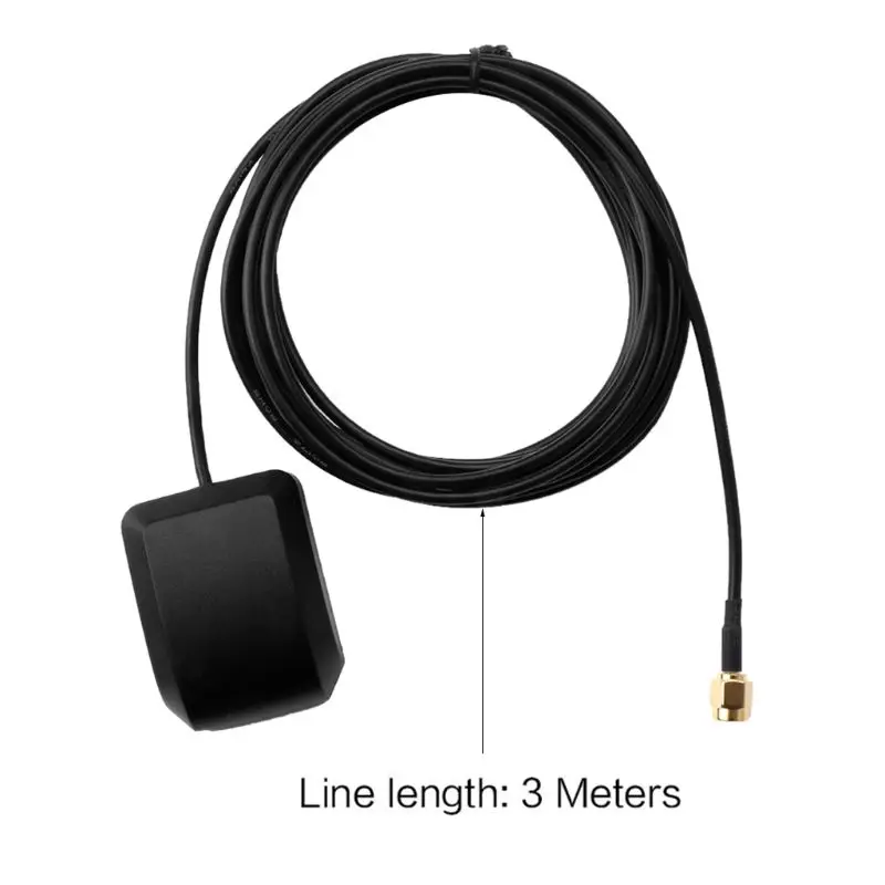

Car GPS Receiver SMA Conector cable GPS Antenna car Auto aerial adapter for DVD Navigation Night Vision Camera