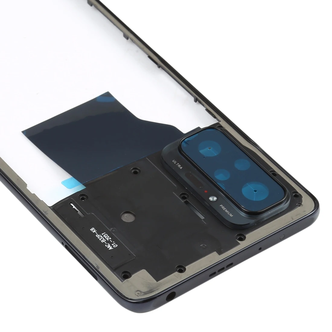 Replacement Middle Frame Bezel LCD Plate for Xiaomi Redmi Note 10 Pro Max M2101K6G M2101K6I Housing Repair |