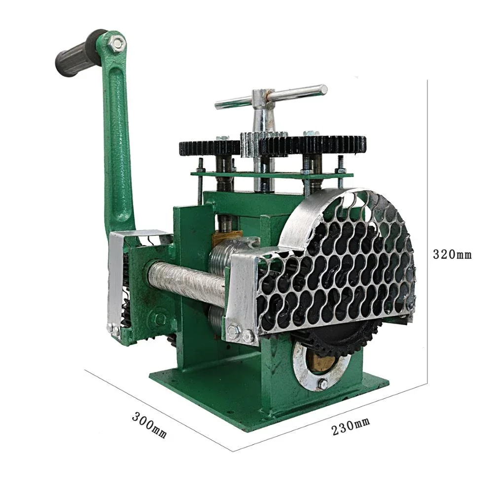 Rolling Mill Machine Assembled Jewelry Metal Wire Reducing Thickness Press Tablet Jewelry DIY Tool Stainless Alloy Manual l