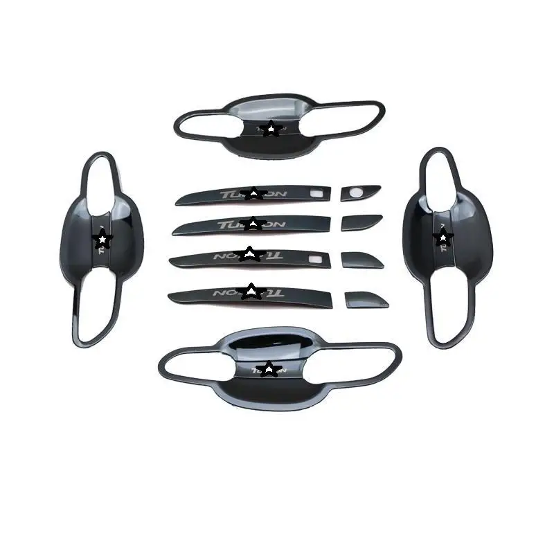 Автомобильные хромированные авто модифицированные дверные ручки внешние