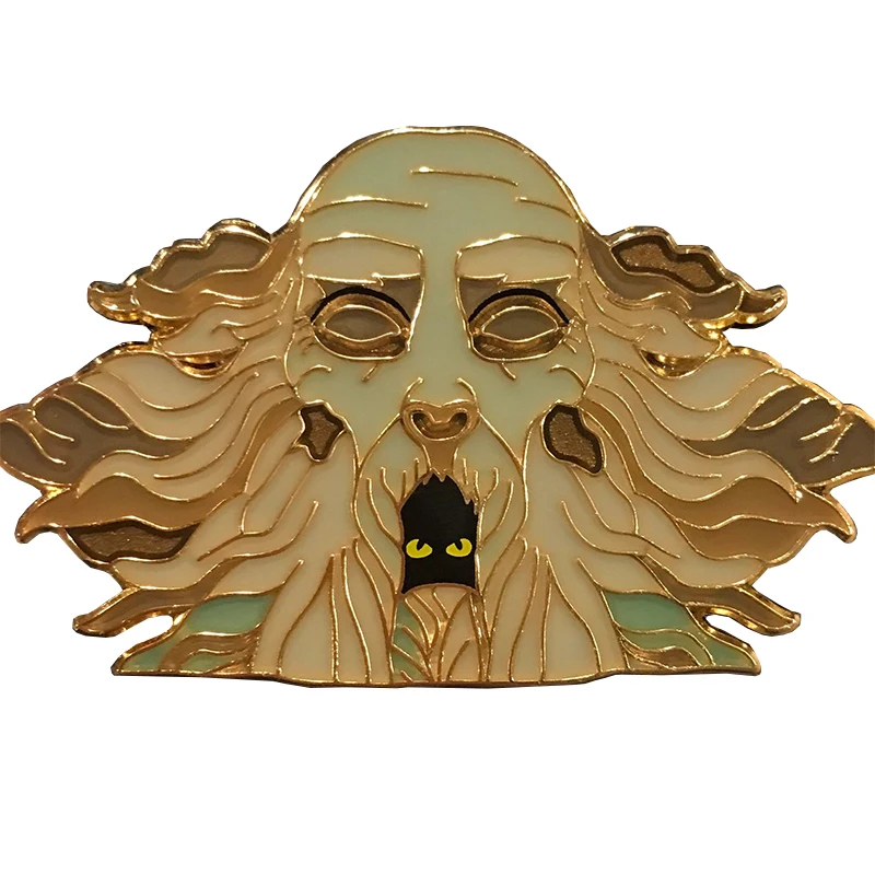 Салазар брошь секретная камера таинственный подвал эмалированная булавка Гарри