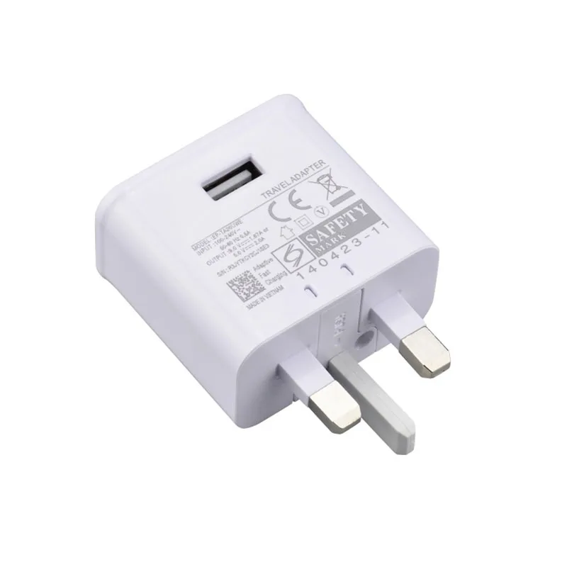 

200Pcs EU/US/UK/AU Plug Fast Charge 9V1.67A Charger Adapter For Samsung Galaxy S20 S10 S9 S8 Plus Note 8 A30 A40 A50 A70 A31 A51
