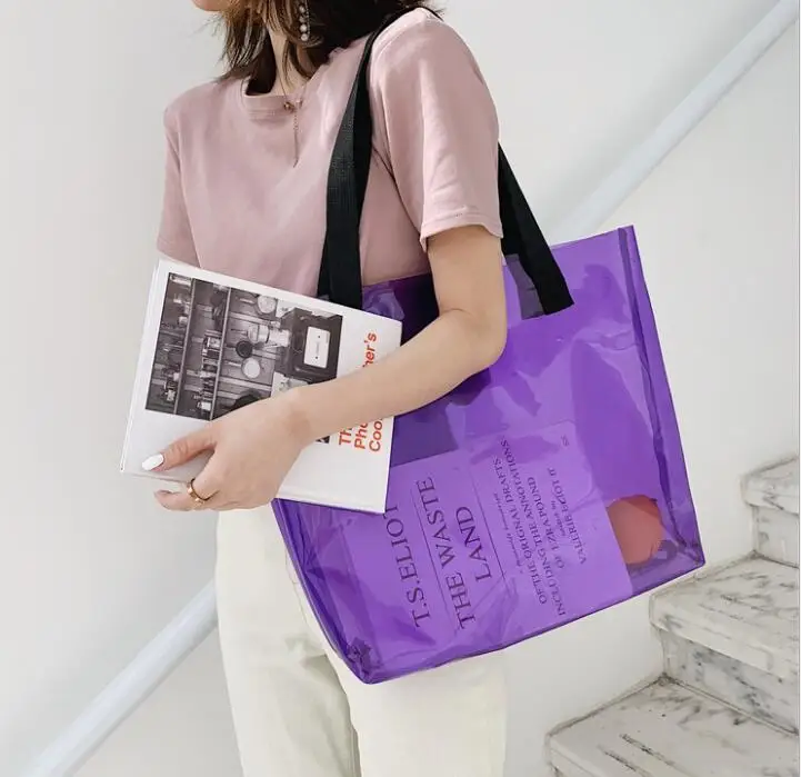 Новинка 2020 Корейская портативная Желейная сумка летняя модная через плечо |