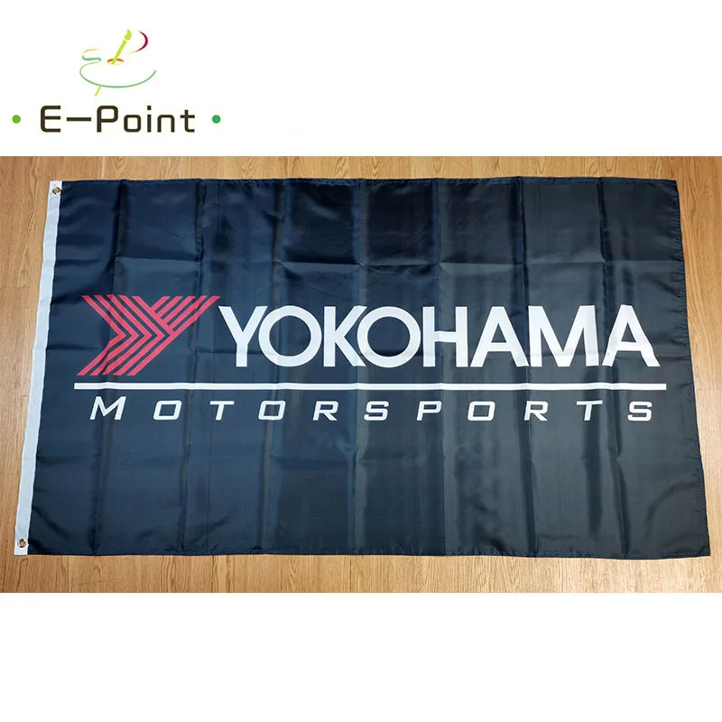 Японский флаг шин Yokohama размер 2 фута * 3 (60*90 см) 5 футов (90*150 рождественские