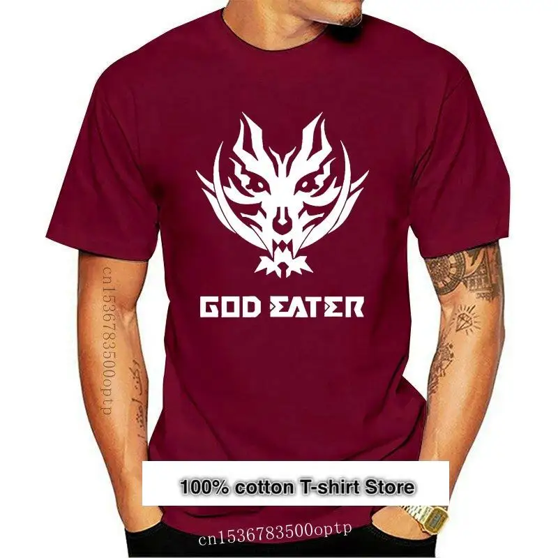 

Camiseta de manga corta para hombre, ropa de moda con logotipo de Dios Eater, 2021