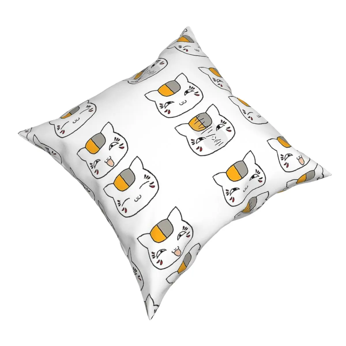 Наволочка для подушки Nyanko Sensei с эмоциями украшение Нацумэ Yuujinchou Симпатичные