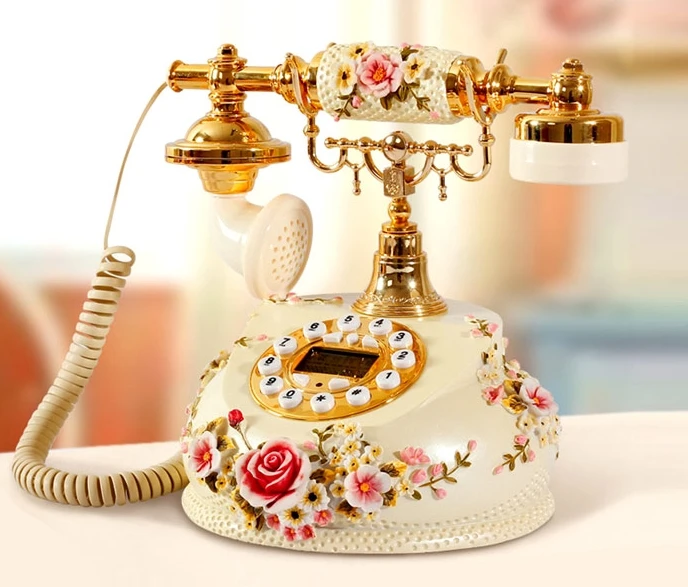 Винтажный Настольный телефон с SIM картой|telephone phone|antique telephonevintage telephone |