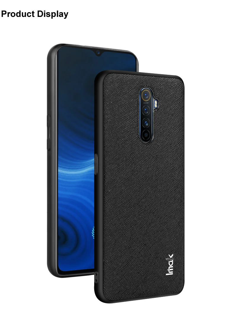 Для Realme X2 Pro Imak LX-5 из искусственной кожи чехол для OPPO Reno Ace задняя крышка чехол защитная пленка