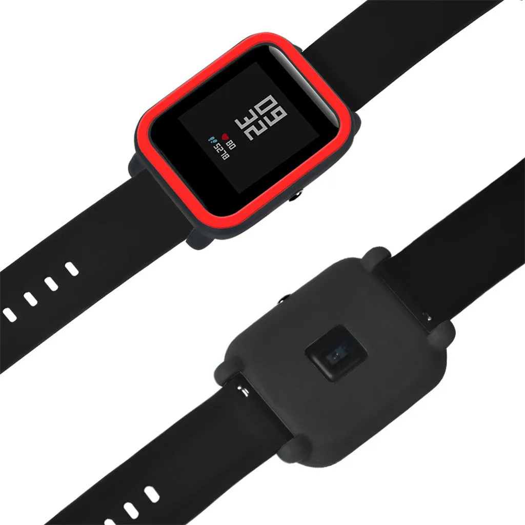 Amazfit Bip Youth защитная рамка для умных часов тонкий Цветной корпус из поликарбоната