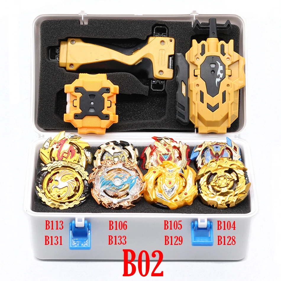 Takara Tomy Gold Beyblade Burst Arean пусковая установка Bayblades Bables Set Box Bey Blade Toys для подарка на