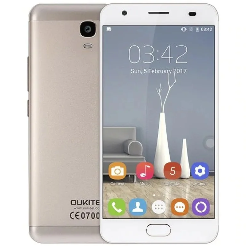 Смартфон OUKITEL K6000 Plus 4 Гб ОЗУ 64 ПЗУ 5 дюймов 4G LTE Восьмиядерный процессор MTK6750T Android 7 0