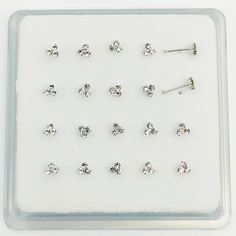 Женское серебряное украшение для пирсинга в виде носа|Украшения волос броши и