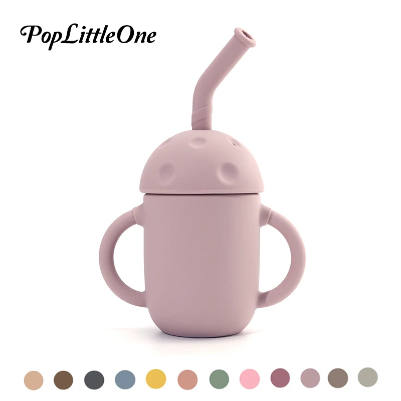 Настраиваемый Логотип, 100 мл, новая детская силиконовая чашка для питья, детская чашка для обучения, силиконовая чашка для пищевых продуктов...