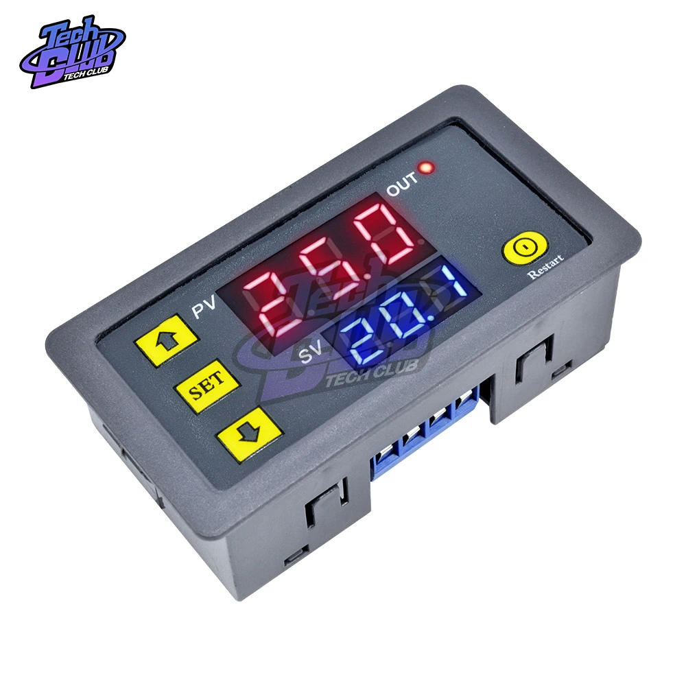 AC110V 220 DC 12V 24V Цифровой Реле времени регулируемый светодиодный дисплей