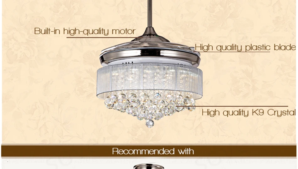 SOVE светодиодный Современный Блестящий потолочный вентилятор с светильник s складной потолочный вентилятор с дистанционным Управление потолочный светильник вентилятор Ventilador De Techo