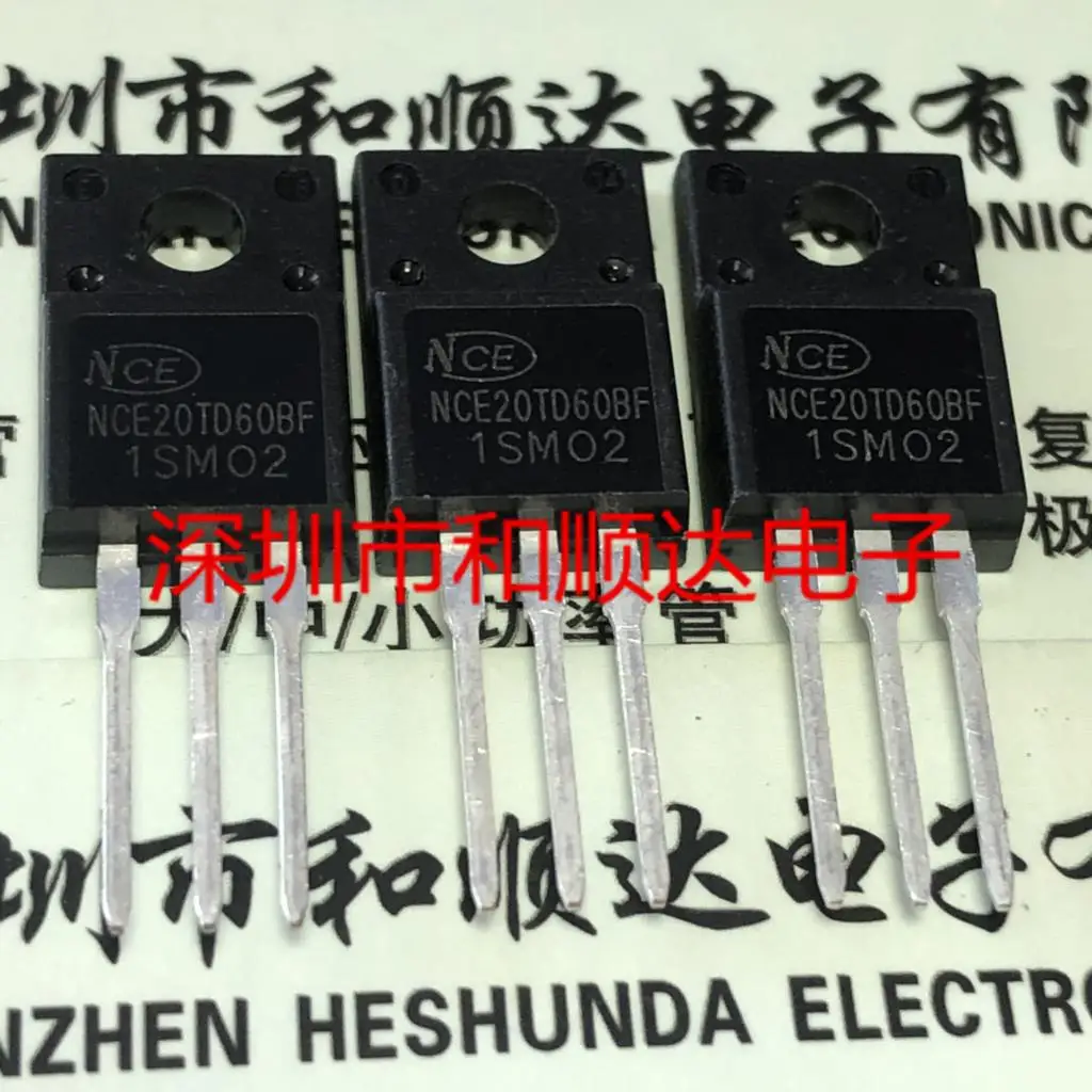 

5 шт./лот NCE20TD60BF 20A/600V TO-220F MOS IGBT