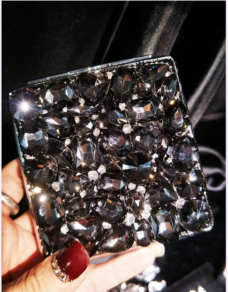 20 Pcak женский в форме сердца со стразами сигареты Чехол Флип коробка тонкий