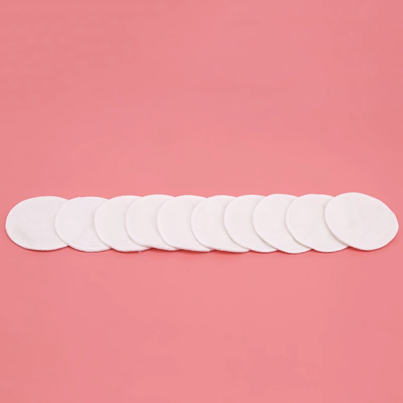 Бамбуковое волокно многоразовые моющиеся ватные диски для снятия макияжа