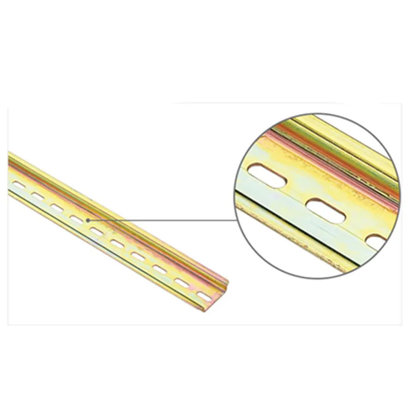 Универсальный автоматический выключатель 35 мм алюминиевая Прорезная DIN рейка